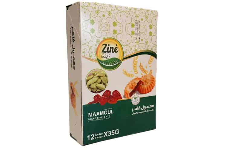 Heerlijke Authentieke Arabische Zine Maamoul Kardemom12x35gr