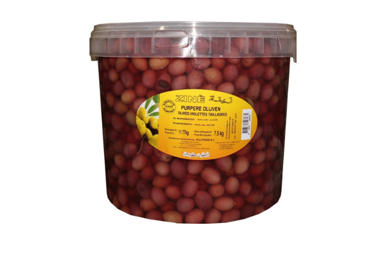 Heerlijke Authentieke Arabische Zine Violette Olijven 7.5kg