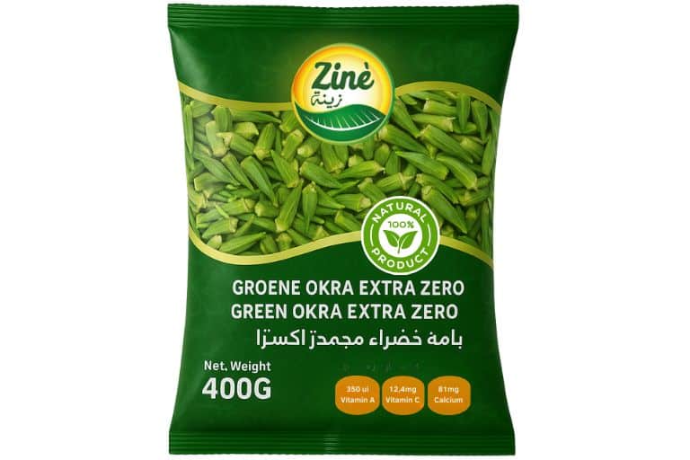 Heerlijke Authentieke Arabische Zine Okra Extra Fijn Vries 400gr