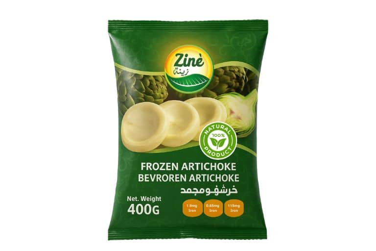 Heerlijke Authentieke Arabische Zine Artichoke Vries 400gr